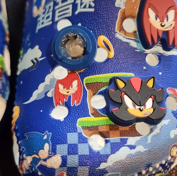 Crocs Sonic the Hedgehog Kids Clog, Toddler 8 - Picture 6 of 7